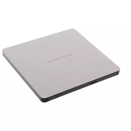 LG Hitachi-LG GP60NS60 8x DVD-RW USB 2.0 Silver Slim External Optical Drive