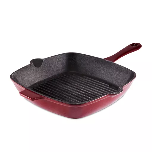 26cm Cast Iron Grill Pan