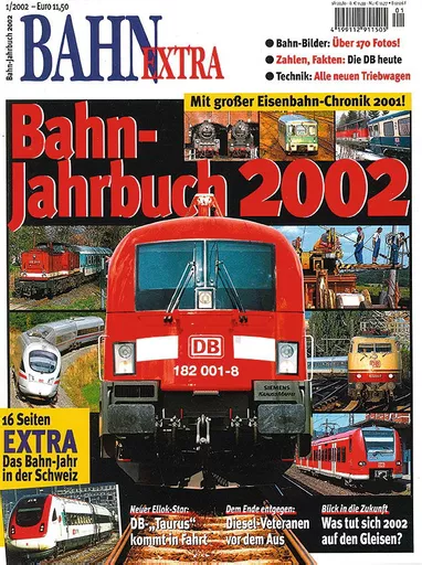 Bahn Extra 1/2002: Bahn-Jahrbuch 2002