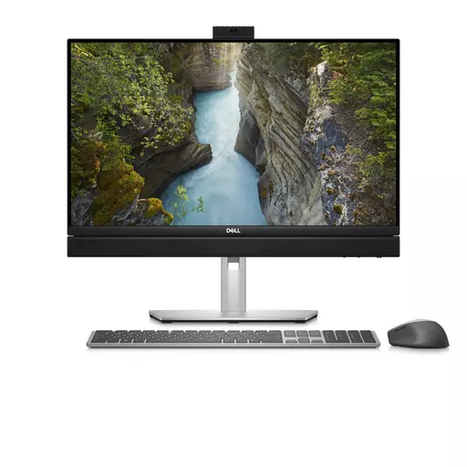 DELL OptiPlex Plus 7410 Intel® Core™ i5 60.5 cm (23.8") 1920 x 1080 pixels 16 GB DDR5-SDRAM 256 GB SSD All-in-One PC Windows 11 Pro Wi-Fi 6E (802.11ax) Silver