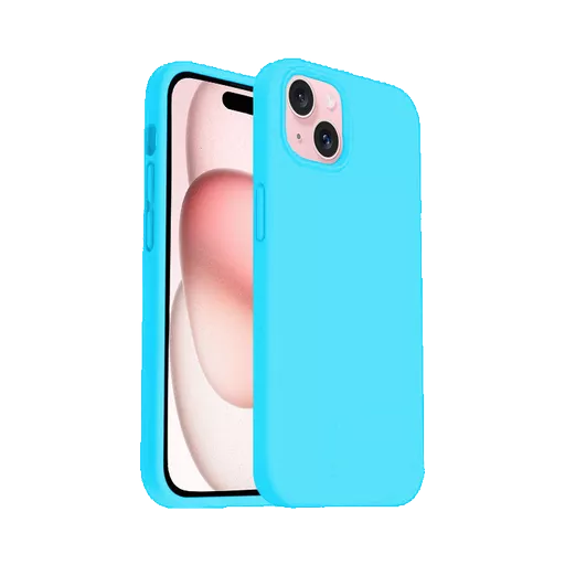 Silicone for iPhone 15 - Sky Blue