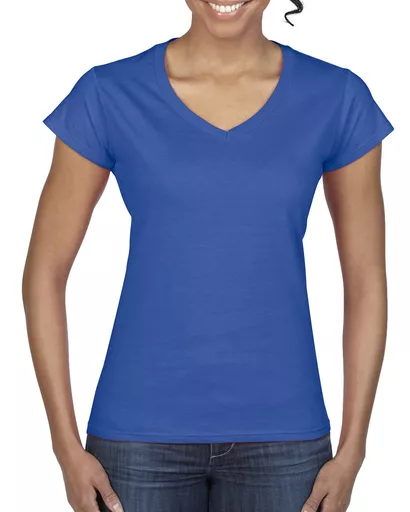 Softstyle® Ladies' V-Neck T-Shirt
