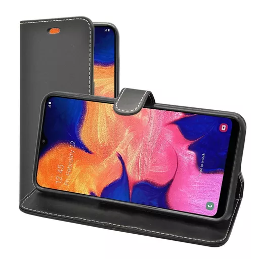 Wallet for Galaxy A10 - Black