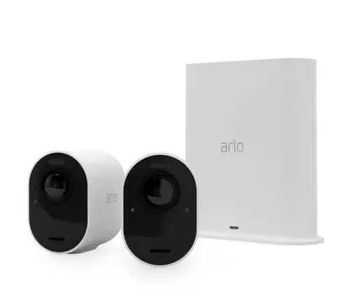 Arlo Ultra 2 Spotlight Bullet IP security camera Indoor & outdoor 3840 x 2160 pixels Wall