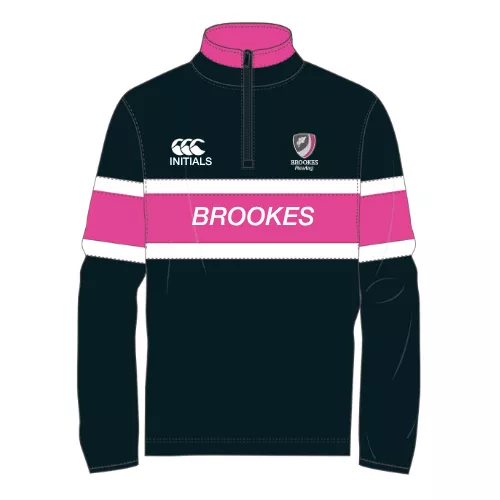 PRE-ORDER Oxford Brookes University Rowing Unisex Retro 1/4 Zip Fleece
