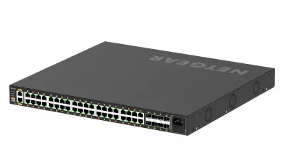 NETGEAR GSM4248P-100EUS network switch Managed L2/L3/L4 Gigabit Ethernet (10/100/1000) Power over Ethernet (PoE) Black