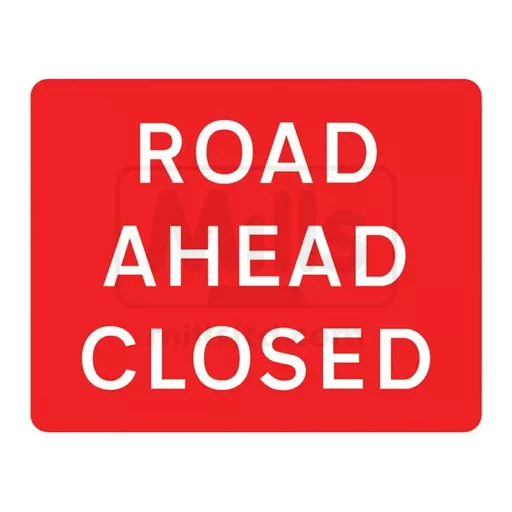 Quickfit Road Ahead Closed Plate 1050 x 750mm - 300mm Centres