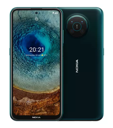 Nokia X X10 6.67 Inch Android UK SIM Free Smartphone with 5G Connectivity - 6 GB RAM and 64 GB Storage (Dual SIM) - Forest Green