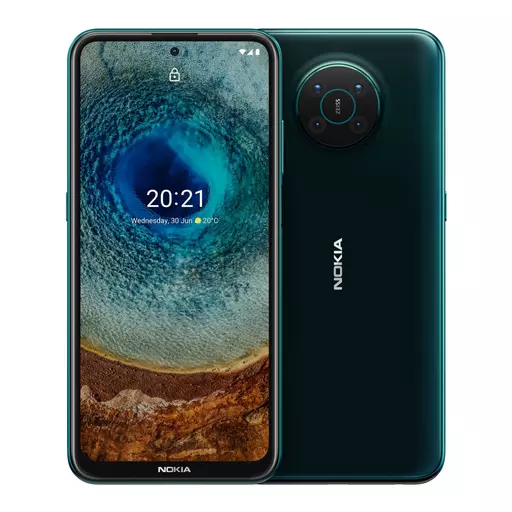 Nokia X X10 6.67 Inch Android UK SIM Free Smartphone with 5G Connectivity - 6 GB RAM and 64 GB Storage (Dual SIM) - Forest Green