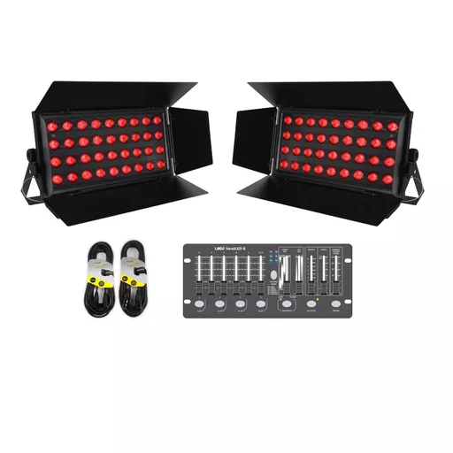 Equinox Cabaret Colour HEX x2 with Controller Bundle