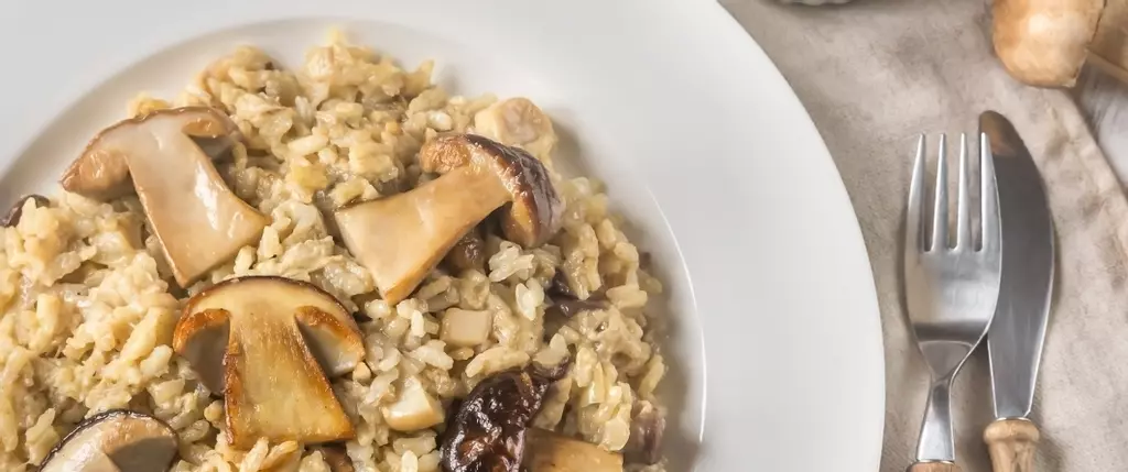 Chicken and Mushroom Risotto