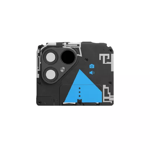 Fairphone F5TOPU-1ZW-WW1 mobile phone spare part Black