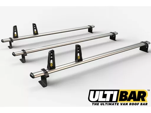 Ford Transit Connect 2014-2024 L2, H1 - ULTI Bar+ (Aluminium) - 3 Roof Bars