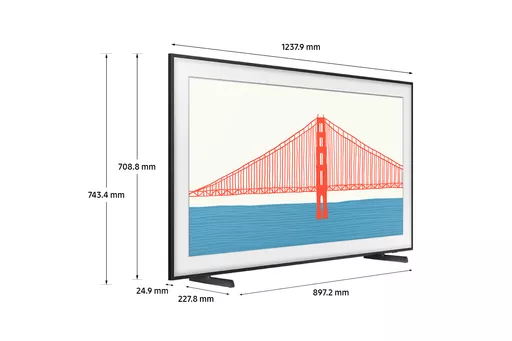 Samsung The Frame QE55LS03AAUXXU TV 139.7 cm (55") 4K Ultra HD Smart TV Wi-Fi Black
