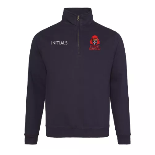 Christ Church College Quarter Zip Sweatshirt