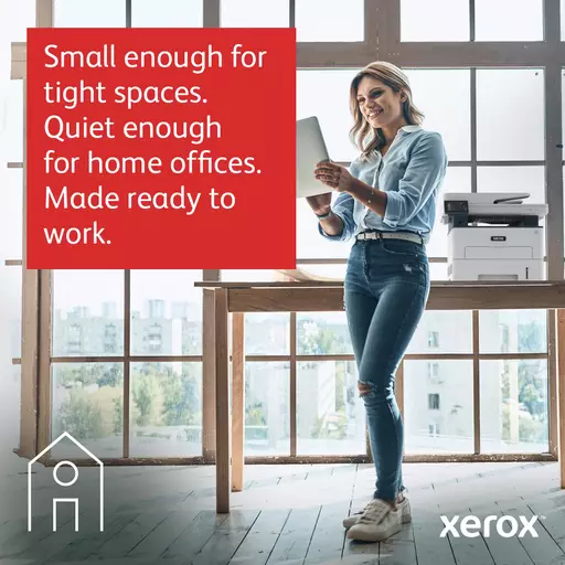 Xerox B305 Multifunction Printer, Print/Scan/Copy, Black and White Laser, Wireless, All In One