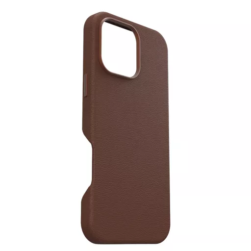 OtterBox Symmetry Series Cactus Leather for MagSafe for iPhone 16 Pro Max, Rich Adobe