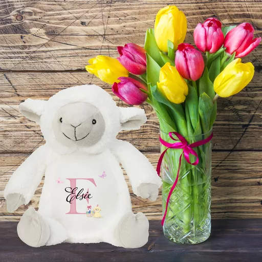 Easter Lamb Plush Soft Toy