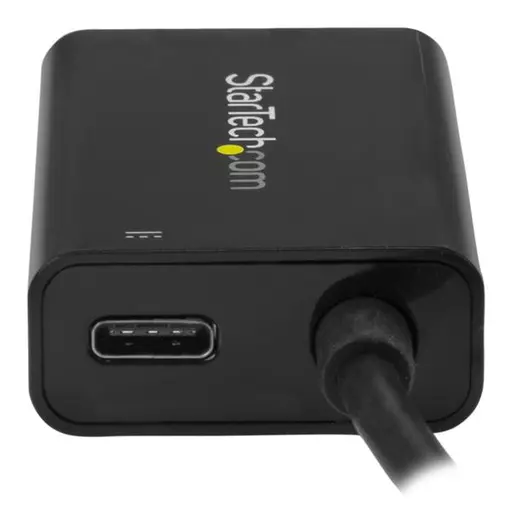 StarTech.com USB C to VGA Adapter with Power Delivery - 1080p USB Type-C to VGA Monitor Video Converter w/ Charging - 60W PD Pass-Through - Thunderbolt 3 Compatible - Black