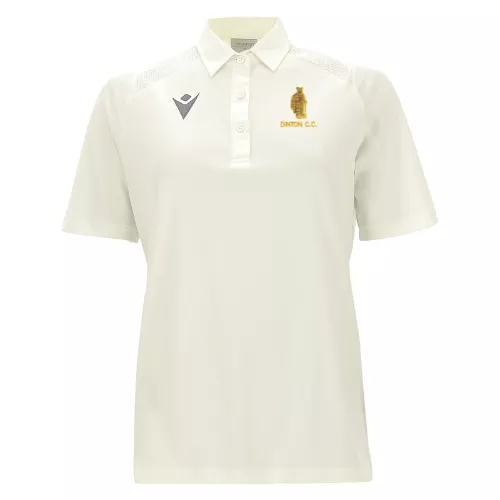 Dinton Cricket Club Ladies Short Sleeve Cricket Shirt