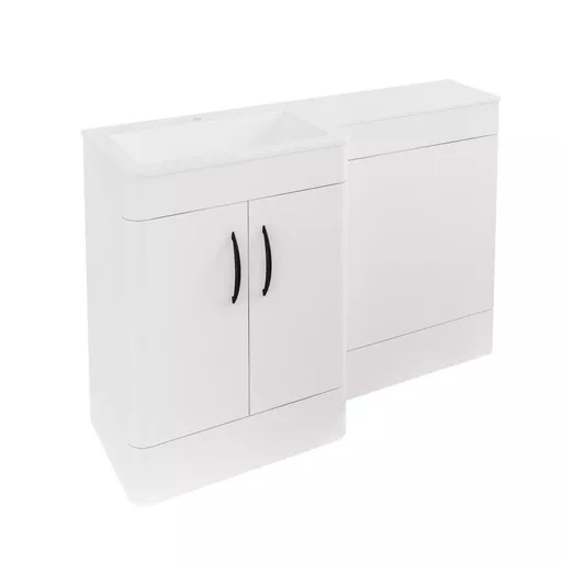 Chaddesley 100cm Combination Unit High Gloss White