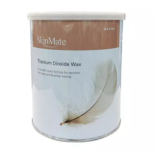 SkinMate White Pot wax 400ml Delicate skin