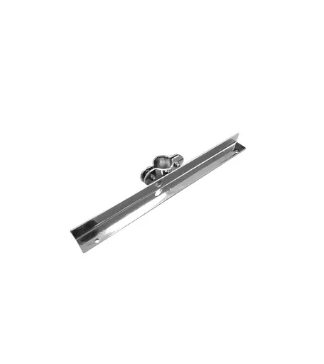 Chrome Plated Steel Single Shelf Support - 32mm Dia
