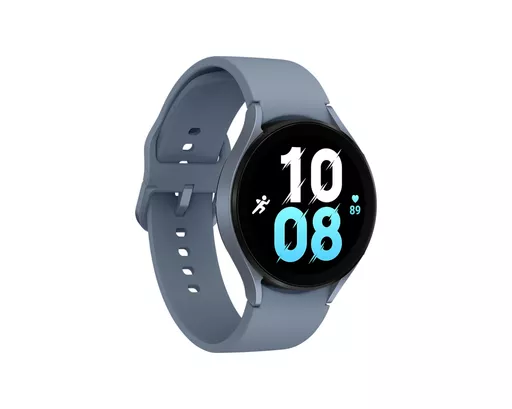 Samsung Galaxy Watch5 3.56 cm (1.4") OLED 44 mm Digital 450 x 450 pixels Touchscreen 4G Blue Wi-Fi GPS (satellite)