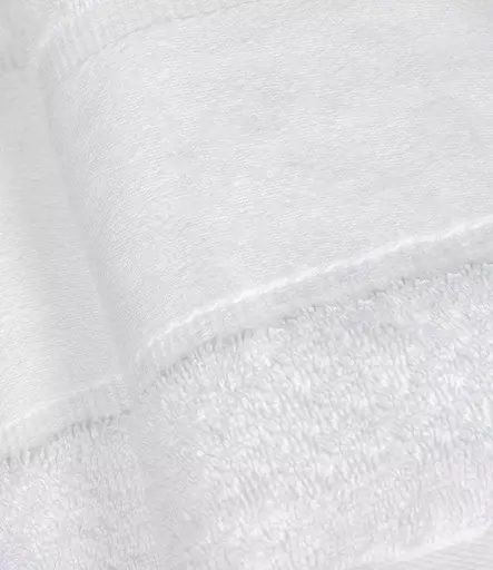 Towel City Organic Printable Border Hand Towel