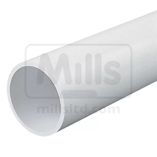 Marshall-Tufflex Round PVC Conduit 3m - White