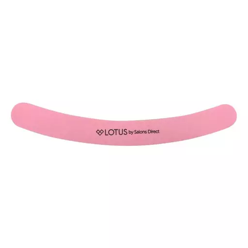 Lotus Pink Curved File 320/320 Grit