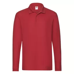 Men's Premium Long Sleeve Polo