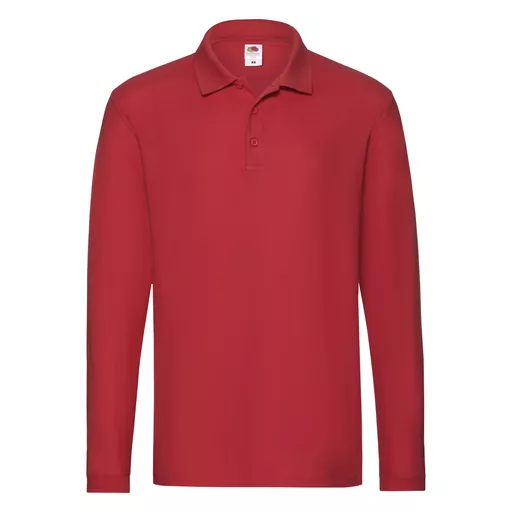 Men's Premium Long Sleeve Polo