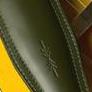 BS63 Wide Padded Guitar Strap - Smooth Leather Swatch