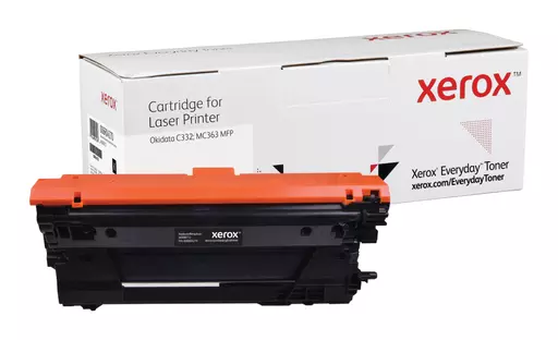 Xerox 006R04270 Toner-kit black, 3K pages (replaces OKI 46508712) for OKI C 332