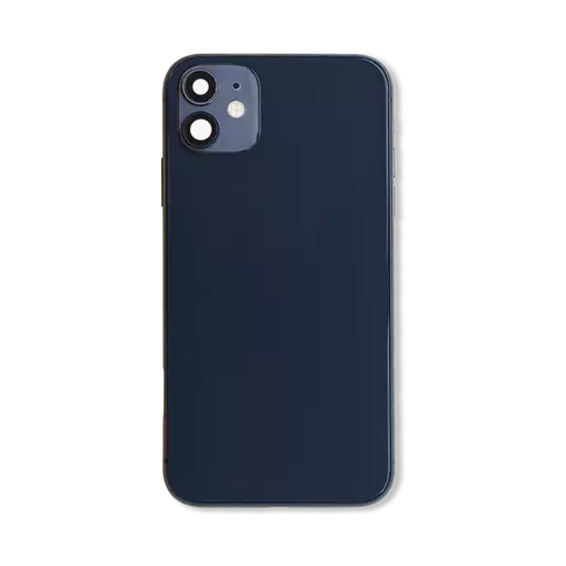 Back Housing With Internal Parts (Black) (No Logo) - For iPhone 11
