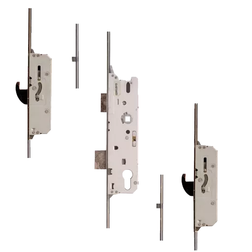 FUHR 856 Type 3 Lever Operated Latch & Deadbolt - 2 Hook & 2 Roller