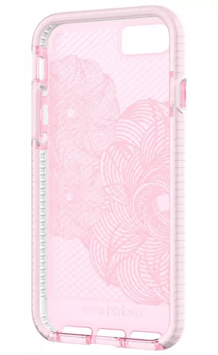 Tech21 Evo Check Evoke Edition mobile phone case 11.9 cm (4.7") Cover Pink, Red