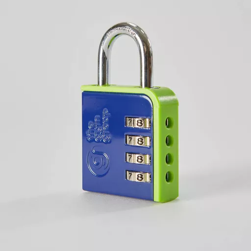 The Gym Padlocks Navy Pk 100