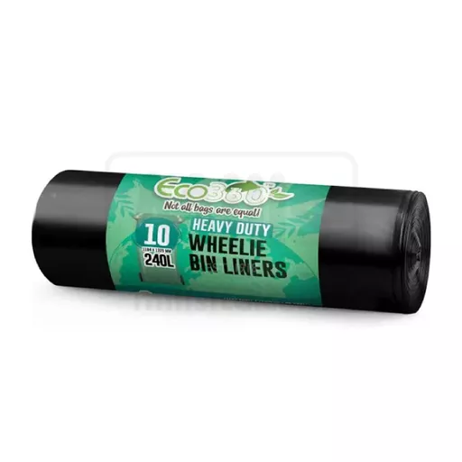 Eco-friendly Wheelie Bin Liners 240L Pk10