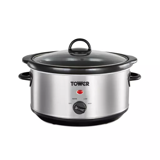 3.5 Litre Stainless Steel Slow Cooker