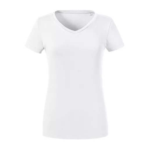 Ladies' Pure Organic V-Neck Tee