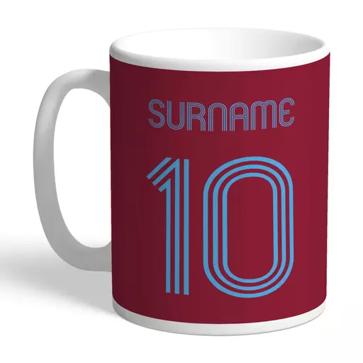 West Ham United FC Retro Shirt Mug