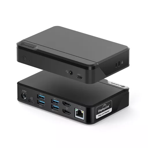 ALOGIC DUTHDPR notebook dock/port replicator USB 3.2 Gen 1 (3.1 Gen 1) Type-C Black