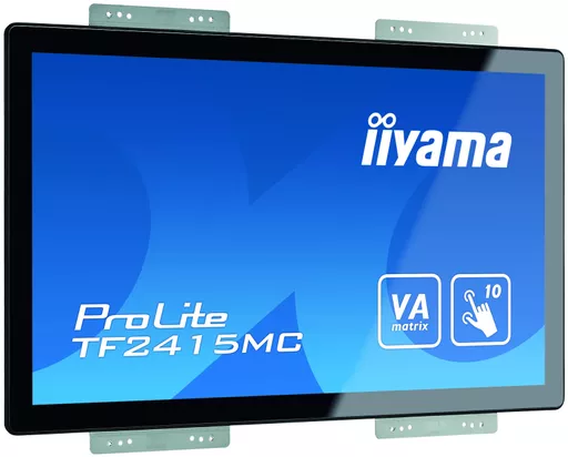 iiyama ProLite TF2415MC-B2 computer monitor 60.5 cm (23.8") 1920 x 1080 pixels Full HD LCD Touchscreen Multi-user Black