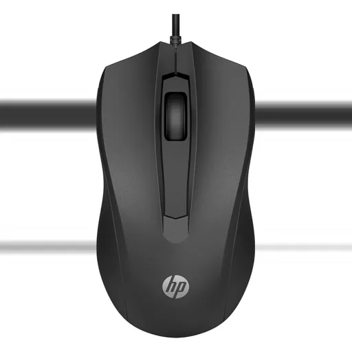 HP 105 Black Wired Mouse