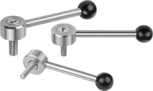 K0129 -Tension Levers In Stainless Steel Male Threads M8-M16