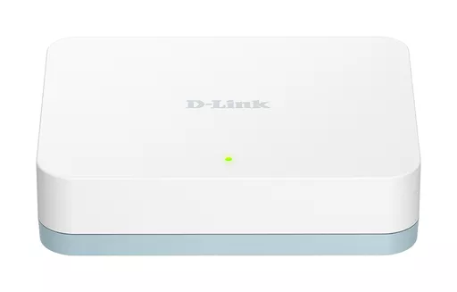 D-Link 5-Port 10/100/1000 Desktop Switch Unmanaged L2 Gigabit Ethernet (10/100/1000) White