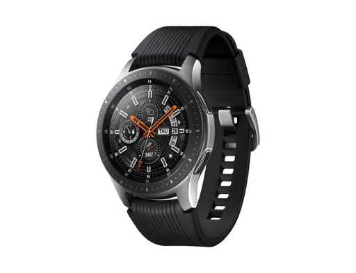 Samsung Galaxy Watch 3.3 cm (1.3") Super AMOLED 46 mm 4G Black, Silver GPS (satellite)