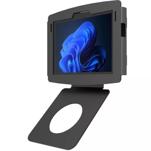 Compulocks Surface Pro 8-9 Space Enclosure Rotating Counter Stand Black